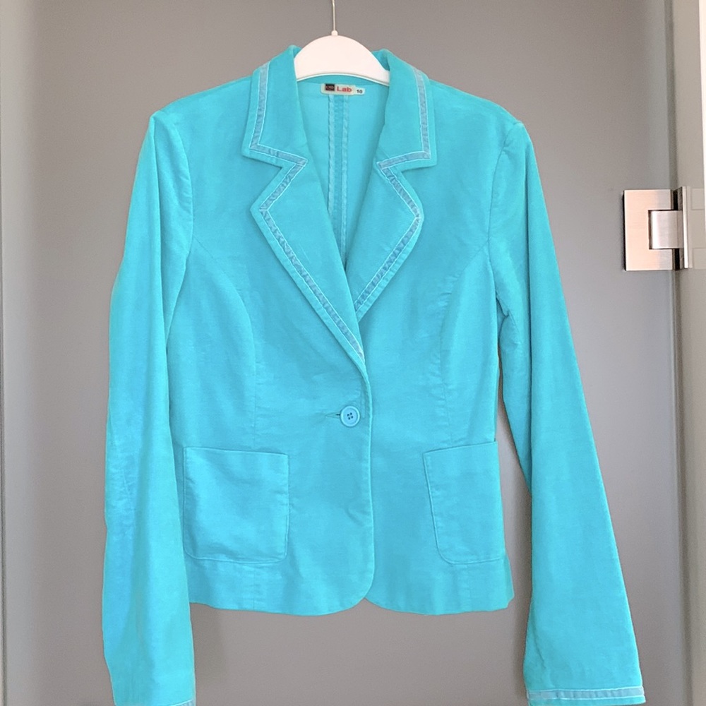 DS Lab Velour Blazer